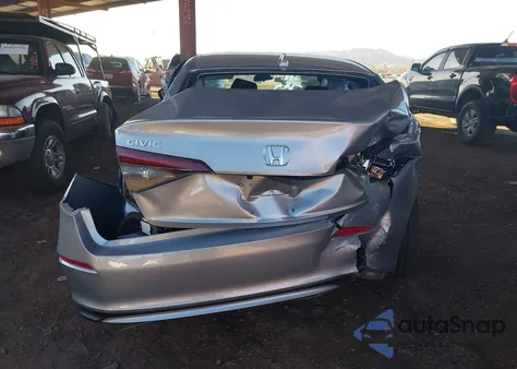 2025 Honda Civic Sport из США, поврежденный, VIN 2HGFE2F59SH536245